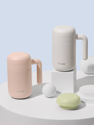 텀스 슈슈 핸들 스텐머그 470ml