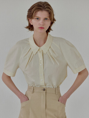 Brienned Shirring Blouse