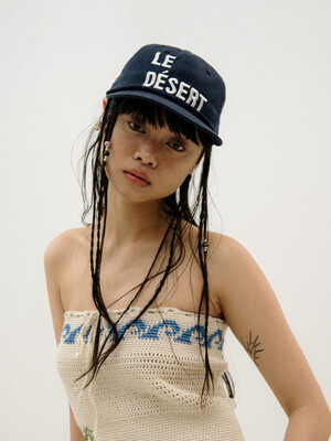 LE DESERT BALL CAP_NAVY