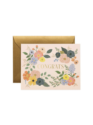 라이플페이퍼 Garden Forest Congrats Card 축하 카드