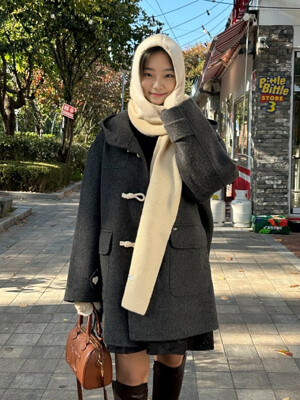 MET wool muffler balaclava cream