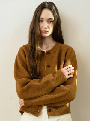 Melin wool cardigan (Camel)