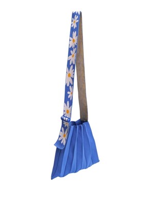 Lucky Pleats Knit Daisy Wing Gentle Blue