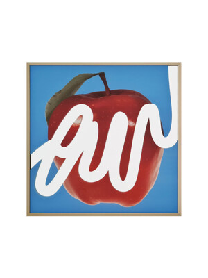 Mirror - Apple with drawing 300