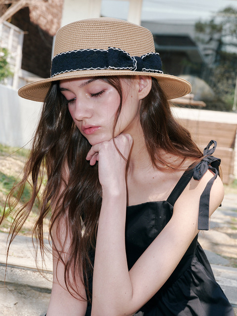 Marchen★韓国★大人気★lizz knit clochet bucket hat (3color) 메르헨][단독]lizz knit clochet bucket hat (3color)