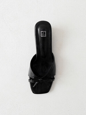 CLASSIC RIBBON MULE (BLACK)