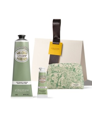 [기프트] 아몬드 딜리셔스 핸드크림 150ml 세트 (+파우치+미니핸드)