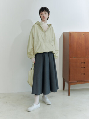 [리퍼브]ANORAK PULLOVER(BUTTER)