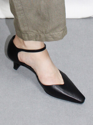 UV SIDE OPEN STRAP PUMPS 5cm M-IG-200902