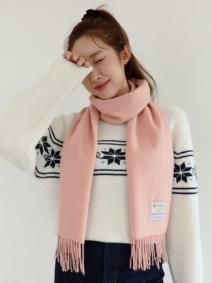 cashmere wool blended muffler (5colors)