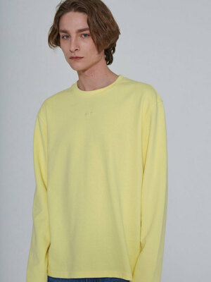 moth side vent t-shirts_lemon yellow