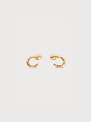 no.23 earring gold small