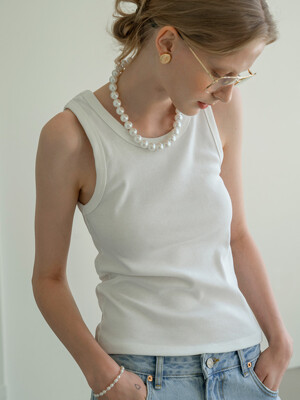 SITP5060 Steady Sleeveless_Ivory