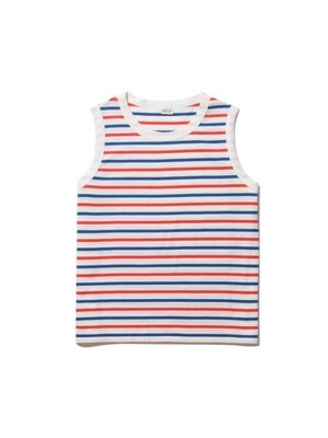 The Tank - White/True Blue/Poppy