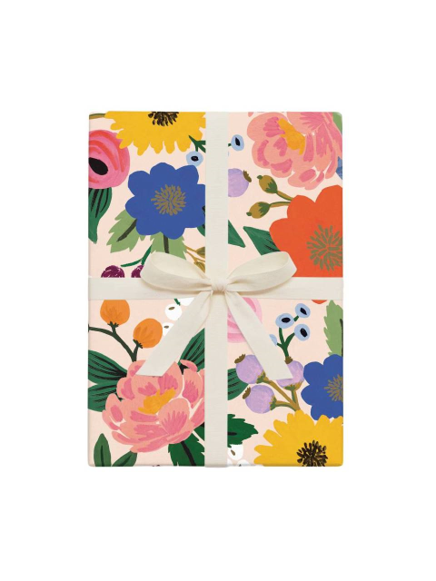 문구 - 라이플페이퍼 (RIFLE PAPER) - 라이플페이퍼 Vintage Blossoms Wrapping 3 Sheets 포장지