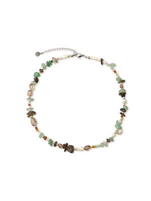 Natural gemstone Necklace green