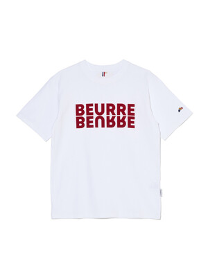 ep.6 BEURRE Decalcomanie T-shirts (White)