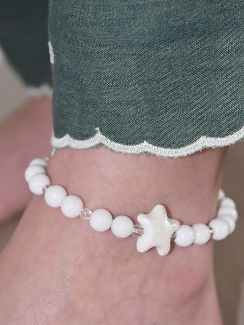 주얼리 - 유지떼 (usite) - SEA Starfish ANKLET