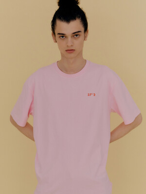 For men, Temperature Of Love 37.2 T-shirt / Pink