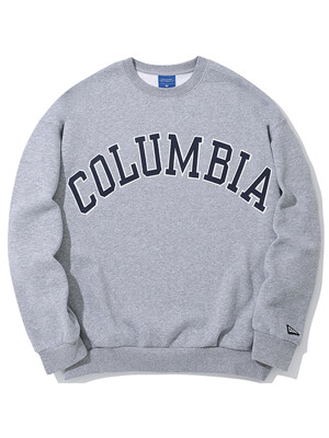 COLUMBIA ARCH OVER-FIT FLEECE SWEATSHIRTS M그레이