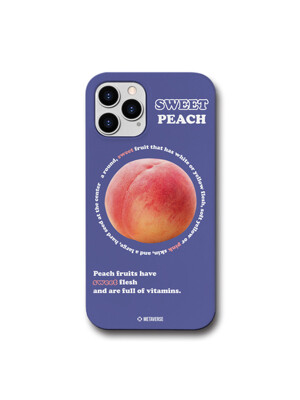 메타버스 슬림하드 케이스 - 스위트 피치(Sweet Peach)