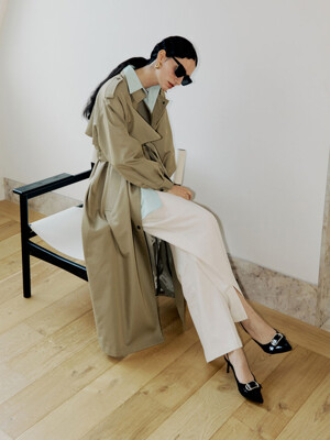 SNAP TRENCH COAT
