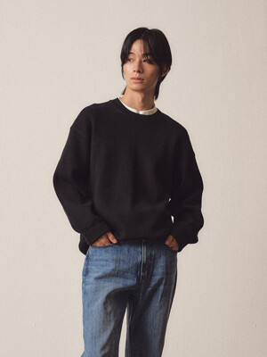 LooseFit Basic Knit_Black