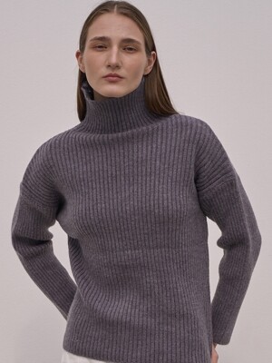 Turtle Neck Sweater_3Color