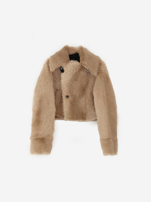 REVERSIBLE  TOSCANA LAMBSKIN JACKET - BEIGE