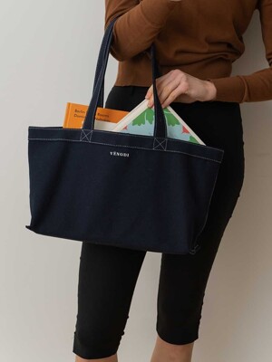 Joshua Canvas Bag_Navy