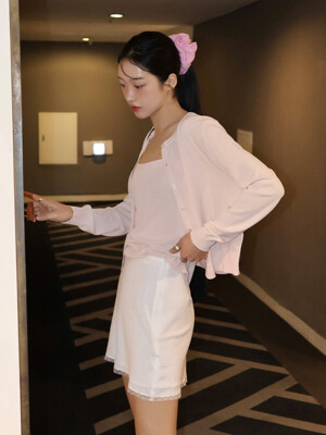 [단독][SET] Luisa U-Neck Cardigan Set (3col)