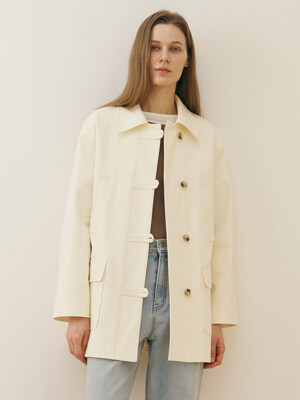Minimal Half Work Jacket_2color