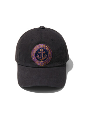 Anchor Ball Cap Charcoal