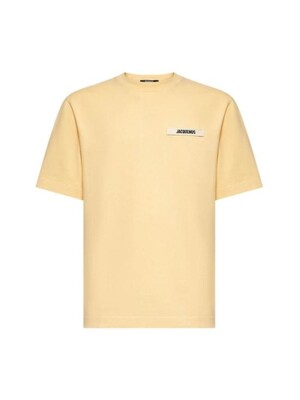 25SS 자크뮈스 반팔 티셔츠 245JS2082125131 LIGHT BEIGE DOM