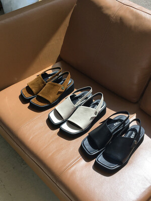 [단독]모드 청키 버튼 샌들 Mode chunky button sandals_ 3 COLORS