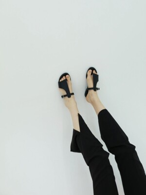 T031 flip flop slip black (1.5cm)