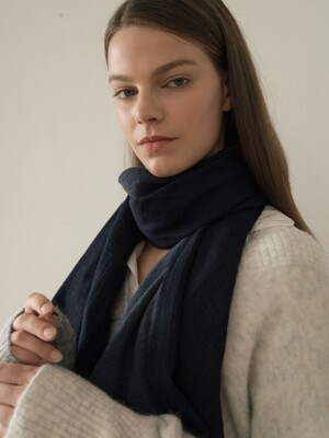 tem scarf-navy