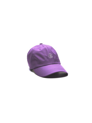 QDMM 6-panel Seal Ball Cap_purple