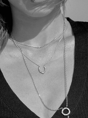 (silver925)Dream wave Necklace