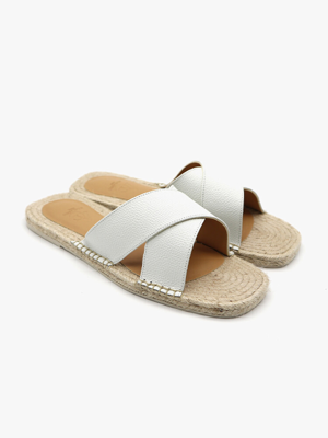 ALC061 Espadrille_Slipper White_ep