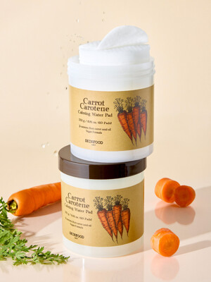 [수분진정 패드] 캐롯 카로틴 카밍 워터 패드 60매