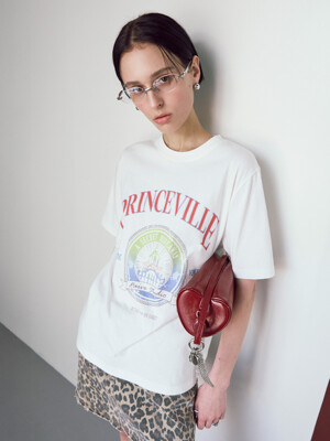 PRINCEVILLE Print T-Shirt  VW2SE114_2color