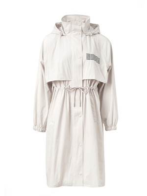 miles Rain coat_ice grey