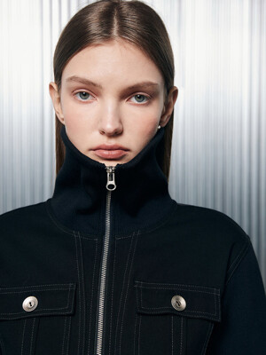 L2 POCKET BOMBER JACKET(BLACK)