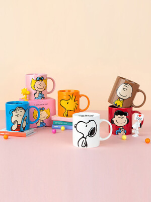 [Peanuts] 머그컵_스누피와 친구들 (6종)
