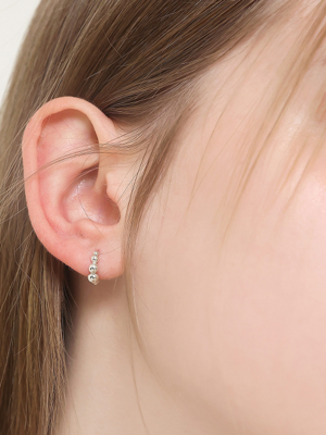 [aube] Mini Bubbly Earrings AE017
