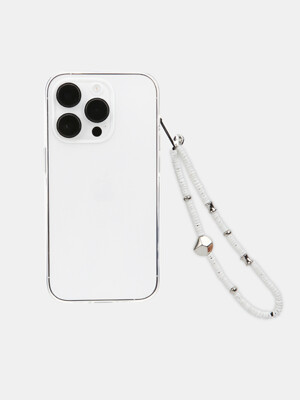 PHONE STRAP_ABOUT WHITE