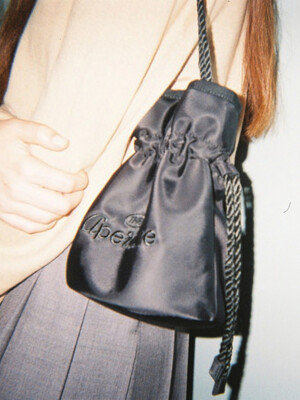 String Bag In Nylon  Black (TA31D4A045)