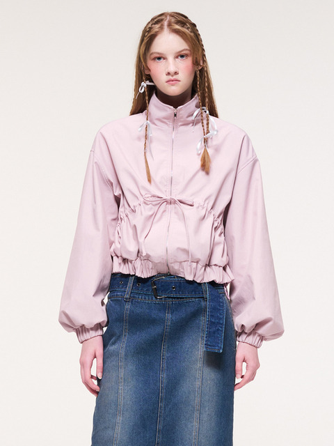 에트몽]Volume Pocket Wind Jumper, White