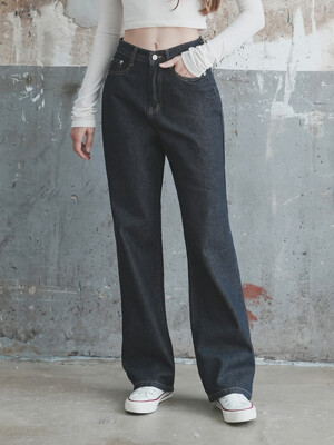 [-6cm 숏버전 추가] W50 WIDE DENIM PANTS_NONFADE